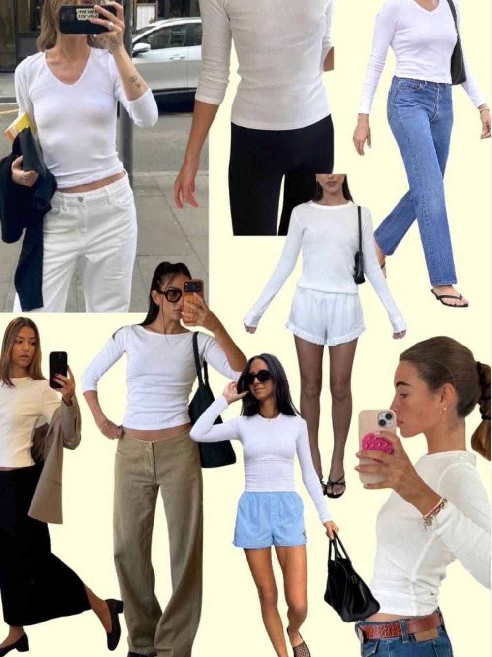 Basic Pima Cotton Long Sleeve United Colors of Benetton S